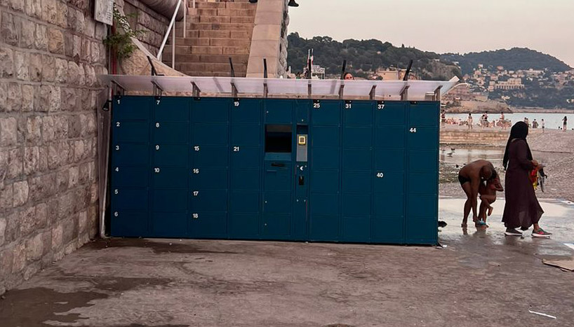 Smart Lockers per la spiaggia France, Nice 2023