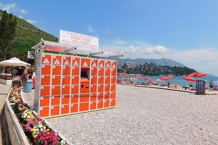 Smart Lockers per spiagge e festival