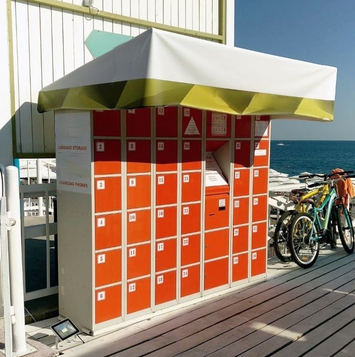 Smart Lockers per la spiaggia Italia, Catania 2020