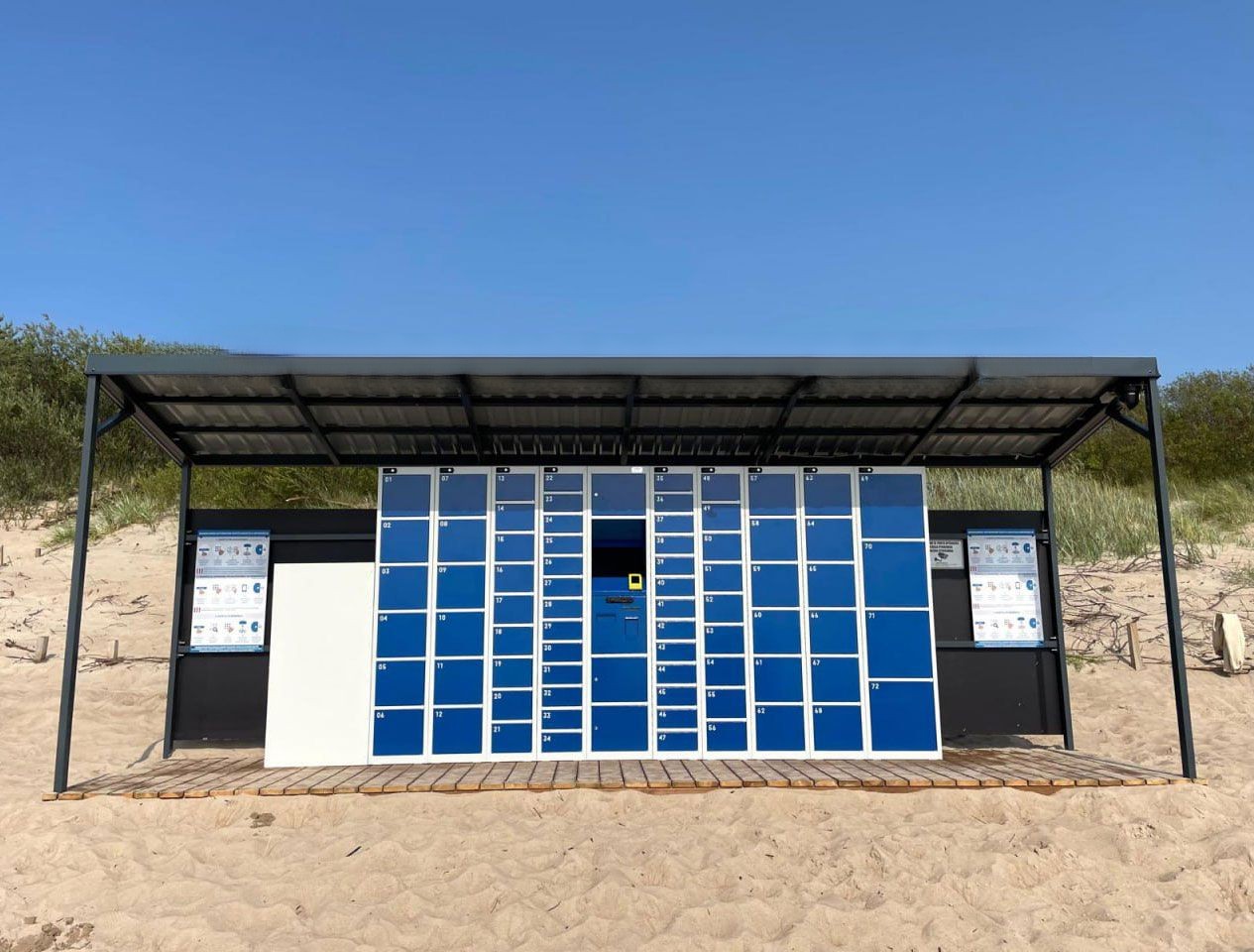 Smart Lockers per la spiaggia Lithuania, 2023